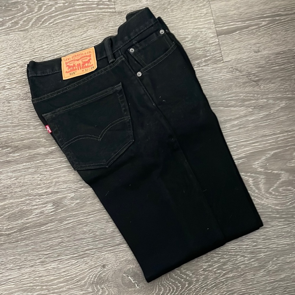 505 Levi’s Black